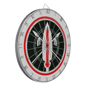 Lance Missile Dartboard Dartscheibe