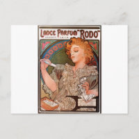 Lance parfum Rodo von Alphonse Mucha