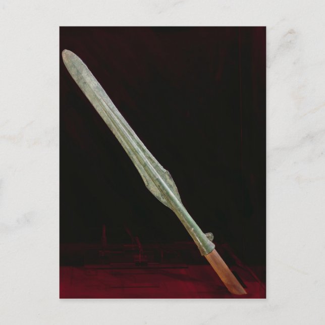 Lance Point, Yayoi Period, 200 BC-AD 100 Postkarte (Vorderseite)