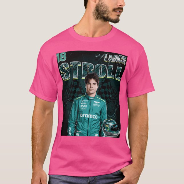 Lance Stroll T-Shirt (Vorderseite)