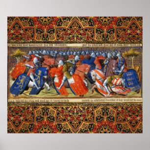 Lancelot of the Lake im Turnier von Camelot Poster