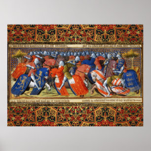Lancelot of the Lake im Turnier von Camelot Poster