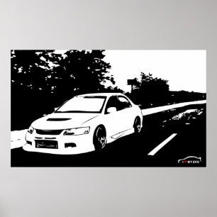Lancer EVO 9 Poster