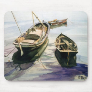 Lanchas de pesca/Fischerboote Mousepad
