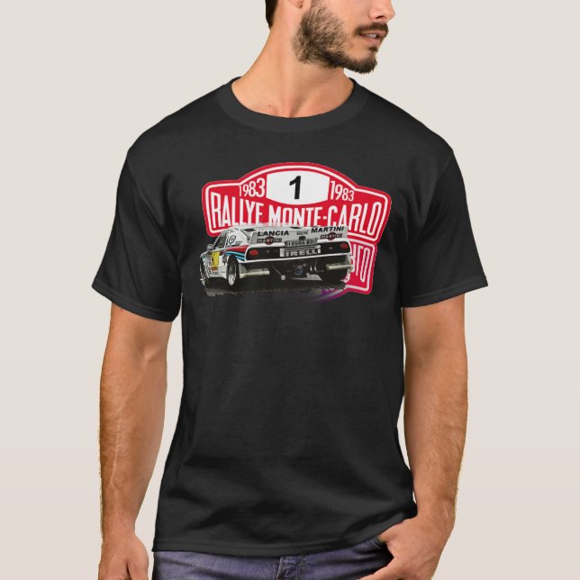 LANCIA 037 MARTINI RALLY MONTECARLO Classic T-Shir T-Shirt (Vorderseite)