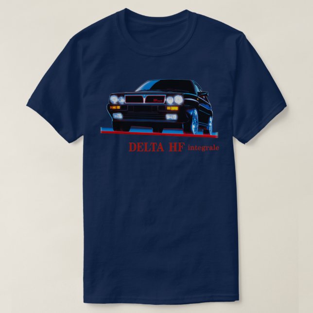 Lancia Delta HF Integrale T-Shirt (Design vorne)