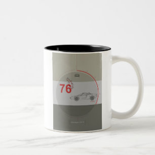 Lancia Stratos Zweifarbige Tasse