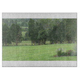 Land 1 Glasspanplatte Schneidebrett