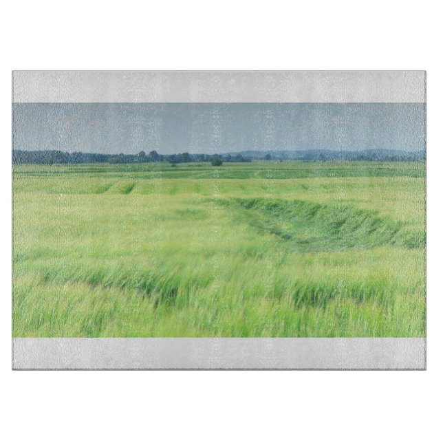 Land 81 Glasschneidebrett Schneidebrett (Vorderseite)