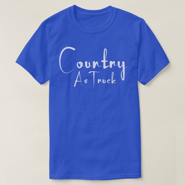 Land als LKW T-Shirt (Design vorne)