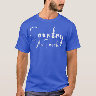 Land als LKW T-Shirt