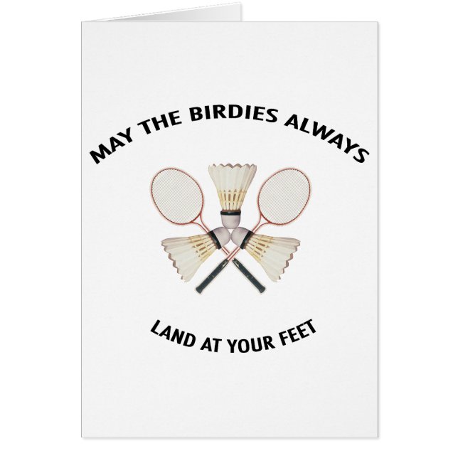 Land an Ihrem Fuß-Badminton (Vorne)