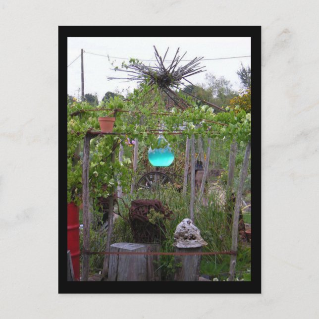 Land Art Postkarte (Vorderseite)