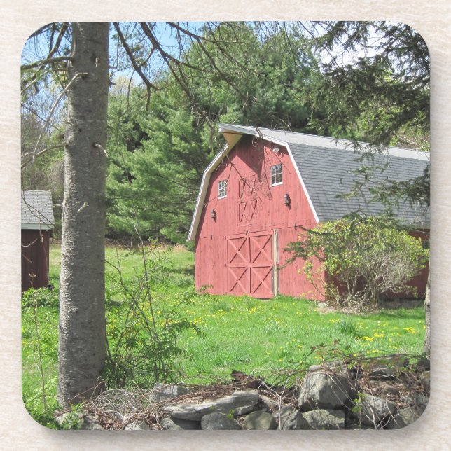 Land Barn Untersetzer (Vorderseite)