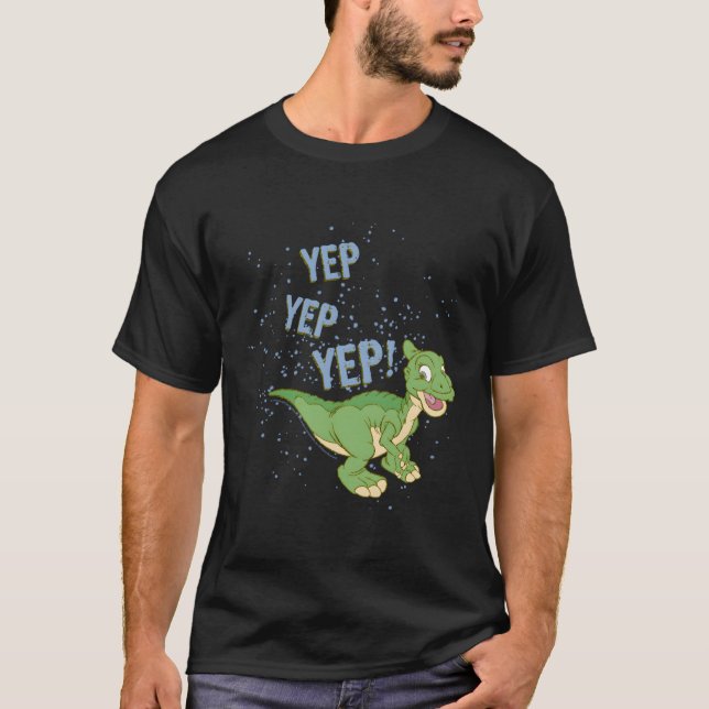Land Before Time Ducky Yep Yep Yep Sprinkle T-Shirt (Vorderseite)