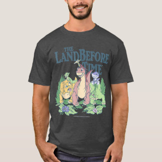 Land Before Time Pastel-Dinosaur-Freunde Retro T-Shirt