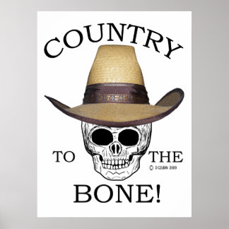 Land bis zum Knochen Poster