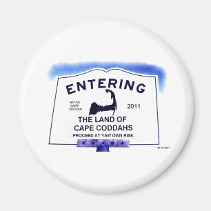 Land Cape Coddahs Magnet