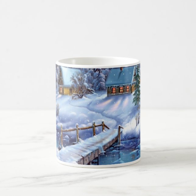 Land Chistmas Tasse (Mittel)