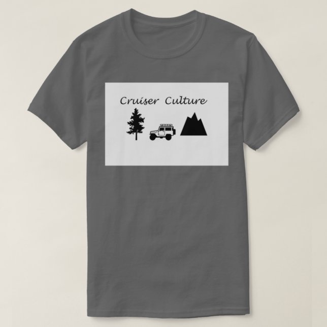 Land cruiser Car Culture T-Shirt (Design vorne)