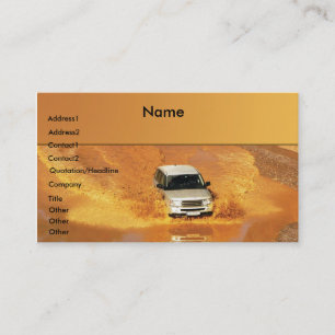 Land Cruiser Visitenkarte