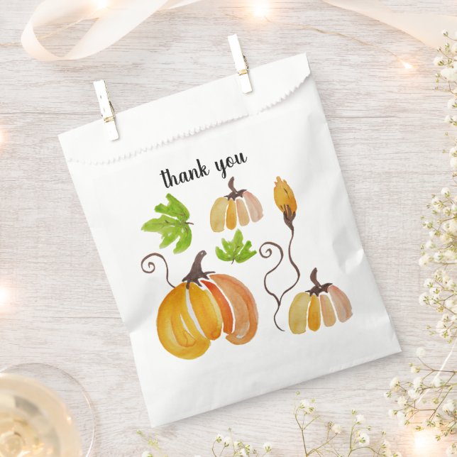 Land Danke Pumpkin Geschenktütchen (Ausgeschnitten)
