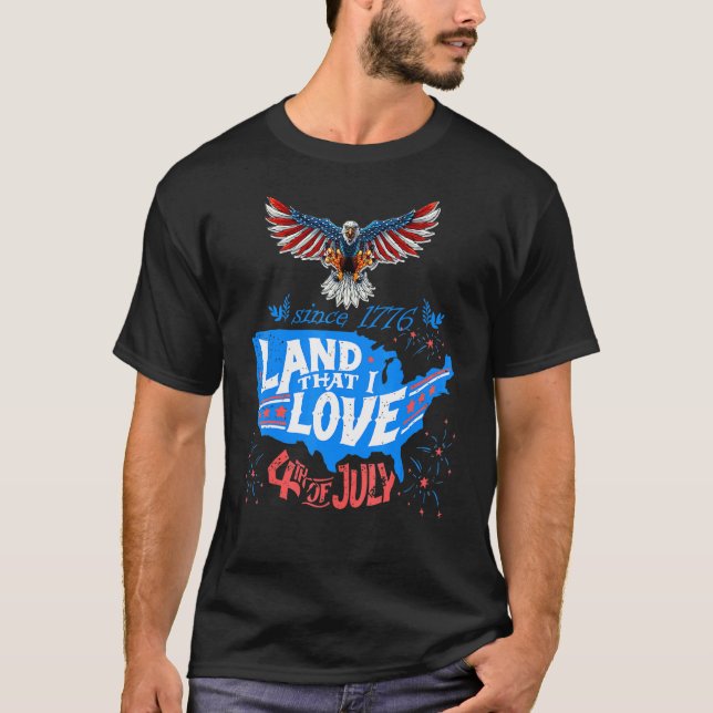 Land, das ich Liebe T-Shirt (Vorderseite)