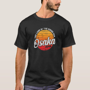 Land der aufgehenden Sonne Osaka Japan T-Shirt