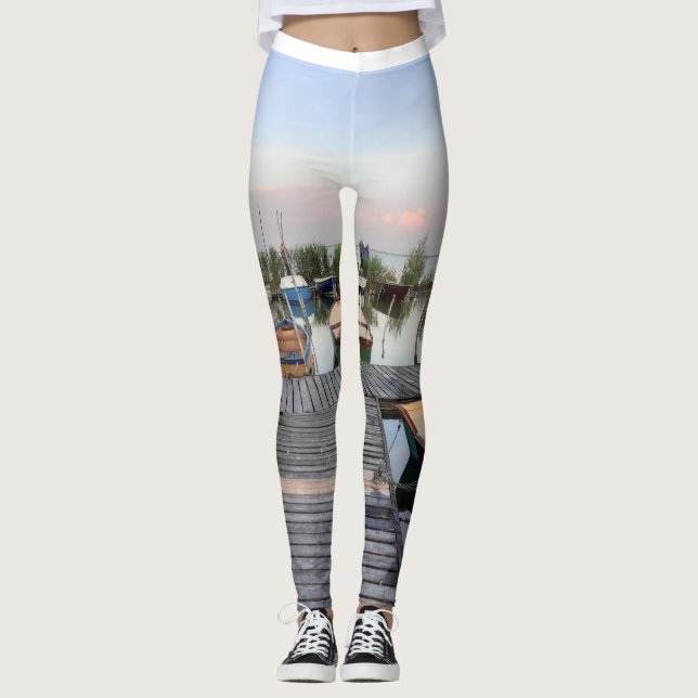 Land der Boote Leggings für Frauen (Vorderseite)