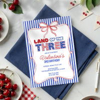 Land der drei patriotischen amerikanischen Mädchen