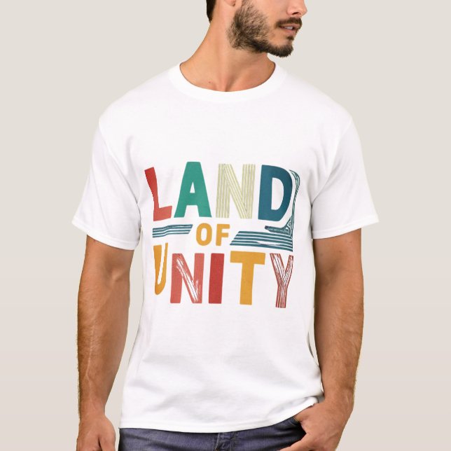 Land der Einheit T-Shirt (Vorderseite)