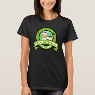 Land der Felsen und Kühe Ländliches Minnesota T-Shirt