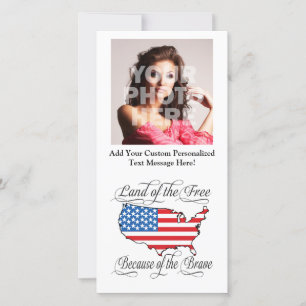 Land der Freie wegen des schönen Patriotischen USA