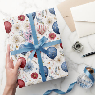 Land der Freien, 250 Jahre Freiheit Geschenkpapier