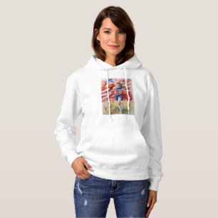 Land der Freien Linie Hoodie