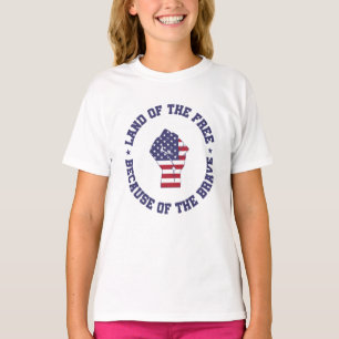 Land der freien USA Flag Patriotic T-Shirt