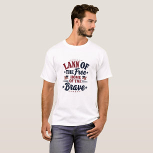 Land der Freien Zuhause des Brave T - Shirt USA