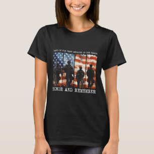 Land der Freiheit wegen der tapferen Ehre und sind T-Shirt