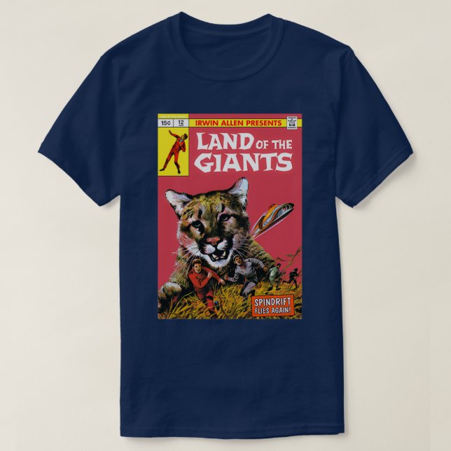 Land der Giganten T-Shirt (Design vorne)