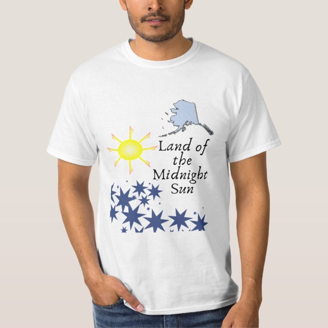 Land der Mitternacht T-Shirt (Vorderseite)