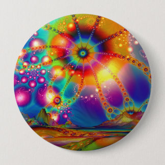 Land der psychedelischen Beleuchtungen Button