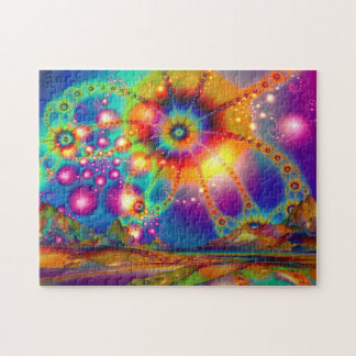 Land der psychedelischen Beleuchtungen Puzzle