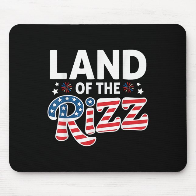 Land der Rizz  Mousepad (Vorne)