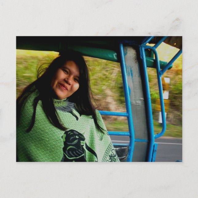 LAND DER SMILES Postkarte (Vorderseite)