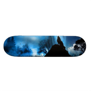 "Land der Wölfe " Skateboard