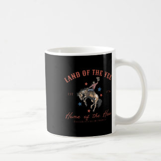 Land der Yee Heimat der Haw 4. Juli Land  Kaffeetasse