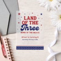 Land des 3. 4. Juli Patriotic 3. Geburtstag