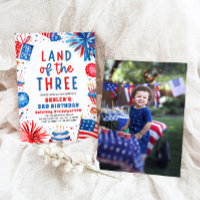 Land des 3. 4. Juli Patriotic 3. Geburtstag