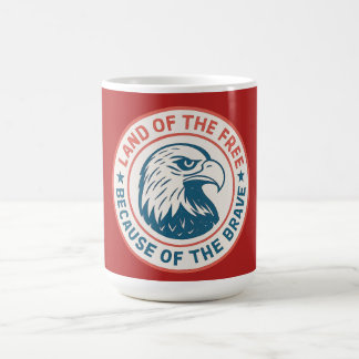 Land des freien Adlers Kaffeetasse