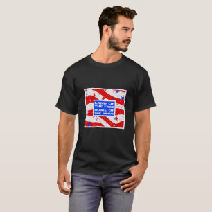 Land des freien (dunklen) T - Shirt